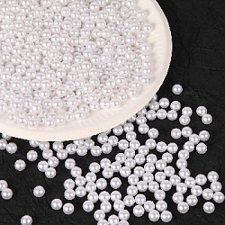 Бусины цельные 1 кг 14 мм, белый